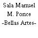 Sala Manuel M. Ponce -Bellas Artes-