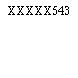 XXXXX543