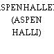 ASPENHALLEN (ASPEN HALLI)