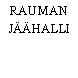 RAUMAN JÄÄHALLI