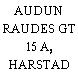 AUDUN RAUDES GT 15 A, HARSTAD