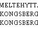 SMELTEHYTTA, KONGSBERG