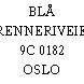 BLÅ BRENNERIVEIEN 9C 0182 OSLO