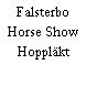 Falsterbo Horse Show Hoppläkt