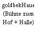 goldbekHaus (Bühne zum Hof + Halle)