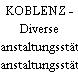 KOBLENZ - Diverse Veranstaltungsstätten