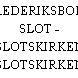 FREDERIKSBORG SLOT - SLOTSKIRKEN