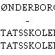 SØNDERBORG - STATSSKOLEN