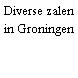 Diverse zalen in Groningen