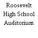 Roosevelt High School Auditorium