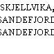 SKJELLVIKA, SANDEFJORD