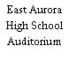 East Aurora High School Auditorium