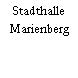 Stadthalle Marienberg