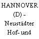 HANNOVER (D) - Neustädter Hof- und Stadtkirche