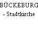 BÜCKEBURG - Stadtkirche