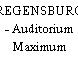REGENSBURG - Auditorium Maximum