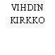 VIHDIN KIRKKO