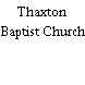 Thaxton Baptist Church