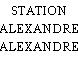 STATION ALEXANDRE