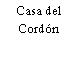 Casa del Cordón