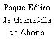 Paque Eólico de Granadilla de Abona