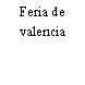Feria de valencia
