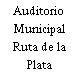 Auditorio Municipal Ruta de la Plata