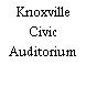 Knoxville Civic Auditorium