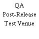 QA Post-Release Test Venue
