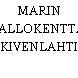 MARIN PALLOKENTTÄ, KIVENLAHTI
