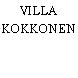 VILLA KOKKONEN