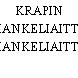 KRAPIN MANKELIAITTA