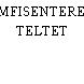 AMFISENTERET, TELTET