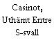 Casinot, Uthämt Entre S-svall