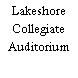 Lakeshore Collegiate Auditorium