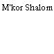 M'kor Shalom