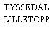 TYSSEDAL LILLETOPP