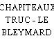 CHAPITEAUX TRUC - LE BLEYMARD