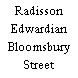 Radisson Edwardian Bloomsbury Street