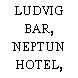 LUDVIG BAR, NEPTUN HOTEL, BERGEN