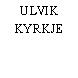 ULVIK KYRKJE