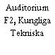Auditorium F2, Kungliga Tekniska