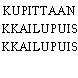 KUPITTAAN SEIKKAILUPUISTO