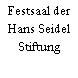 Festsaal der Hans Seidel Stiftung