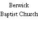 Berwick Baptist Church