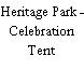 Heritage Park - Celebration Tent