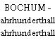 BOCHUM - Jahrhunderthalle