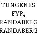 TUNGENES FYR, RANDABERG