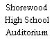 Shorewood High School Auditorium