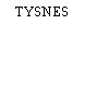 TYSNES